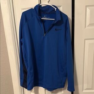 Nike Blue Therma-Fit Pullover